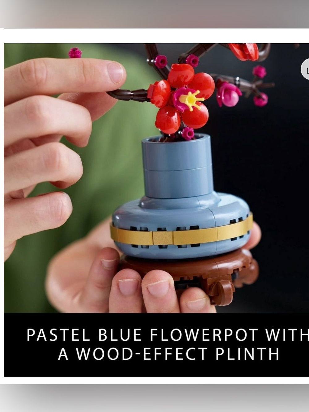 LEGO Plum Blossom Set with Red, Pink & Yellow Flowers - Picture 5 of 7